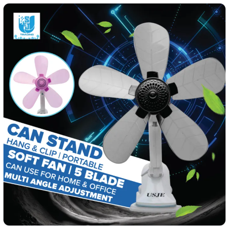 92% OFF Kaisa Villa Portable 5 Blade Clip Fan Strong Wind Electric Desk Fan City Goods Electric Fan Portable Fan/Clip Fan 5 Blades Random Colors mini fan Style Fashion Portable 5 Blade Clip Fan Strong Wind Electric Fan mixed color-24-hour delivery