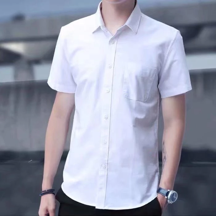 20% OFF Plain Polo For Men Fashion Casual Cotton Short Sleeve Shirt Mens Formal Polo Shirt