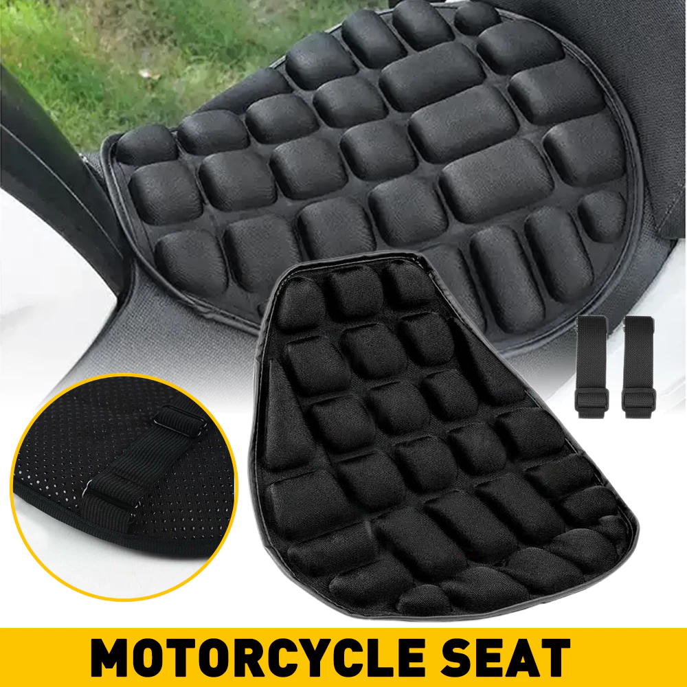 46% OFF AUXITO Motorcycle Comfort Gel Seat Cushion Pillow Pad Pressure Relief Cover Universal