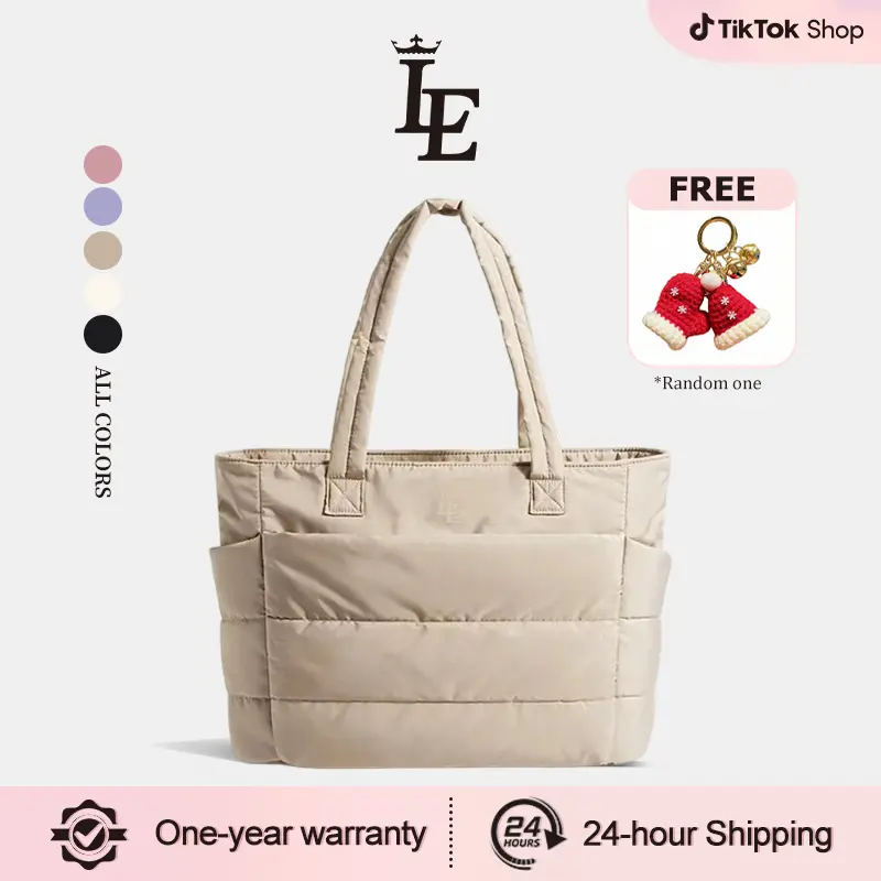 74% OFF ISLAND ELEPHANT Queen Tote Bag for Women Lightweight Puffy Women Handbag Shoulder Bag
