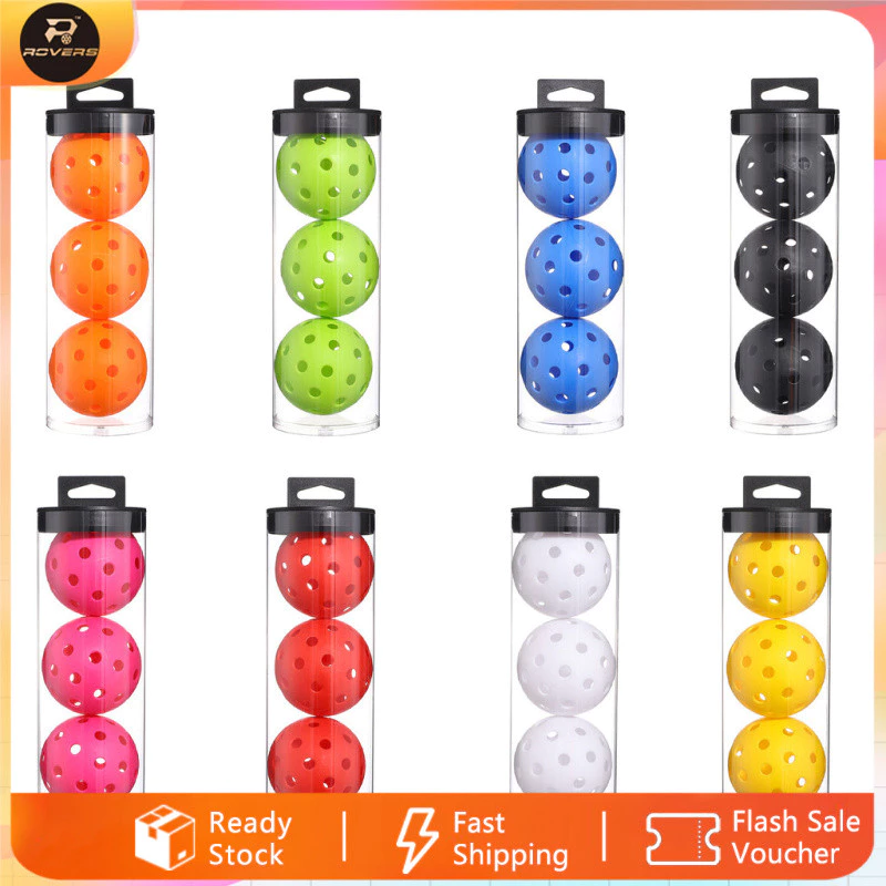 68% OFF Pickleball40Hole Outdoor Ball Competition Sports Professional Hole Training Ball 6One Pack 12One Pack Plastic bucket packaging