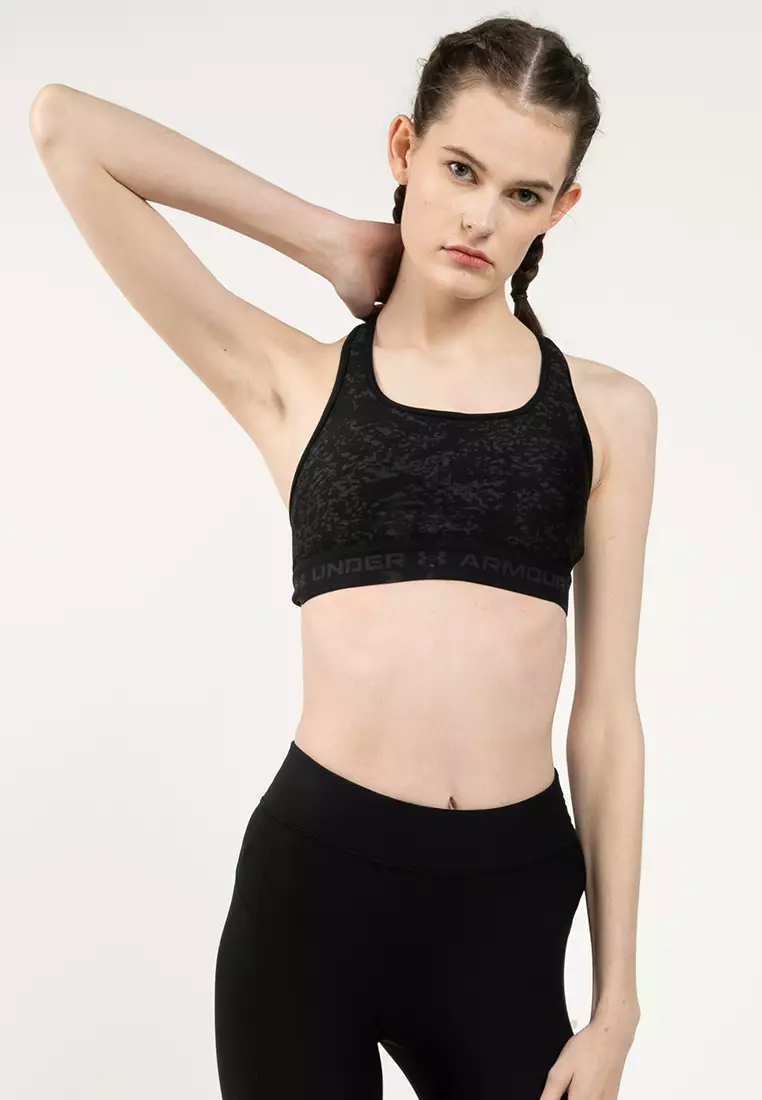 68% OFF Crossback Mid Printed Sports Bra