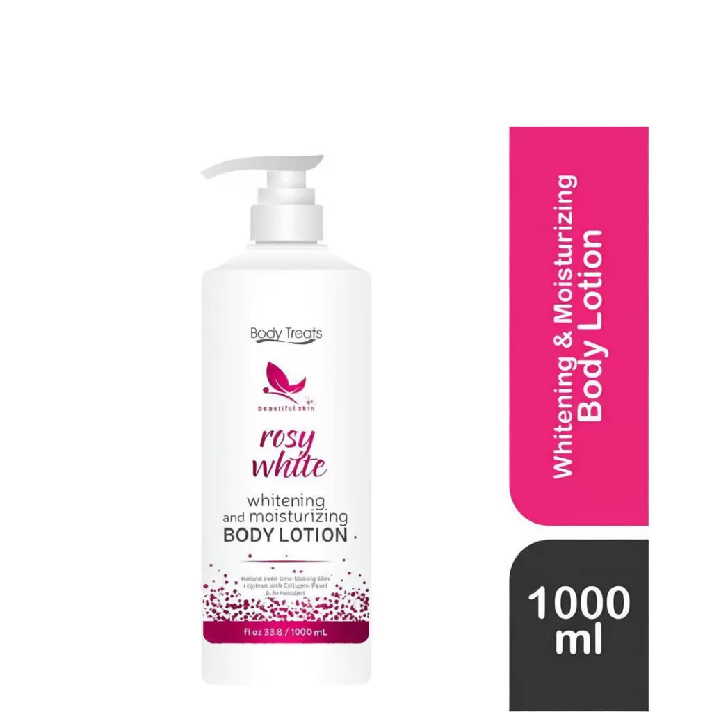 40% OFF BODY TREATS Rosy White Body Lotion 1000ML