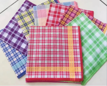 77% OFF 6pcs12pcs Handkerchief Cotton Tela Cannon Panyo Stripe Design FOR WOMEN