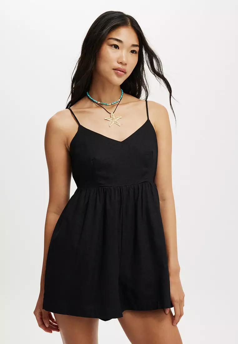 78% OFF Cotton On Haven Open Back Playsuit