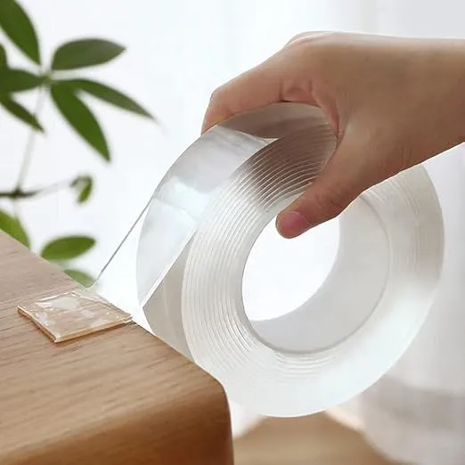 52% OFF Nano Grip Tape Strongly Sticky Clear Multifunction Double-Sided Adhesive Traceless Strips Washable