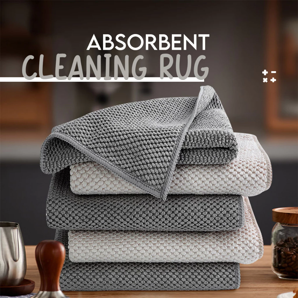 45% OFF LOCAUPIN 3pcs Towel Rag Multipurpose Cleaning Table Quick Dry Washing Dishes Absorbent Kitchen Cloth