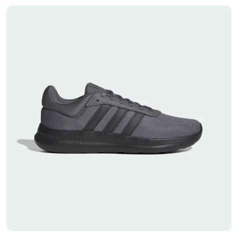 35% OFF Lifestyle Lite Racer 4.0 Shoes Men Grey JQ4705