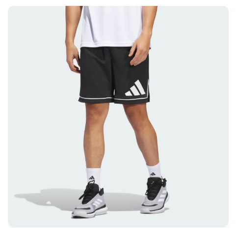 50% OFF adidas Basketball adidas Basketball Badge of Sport Shorts Men Black JN4728