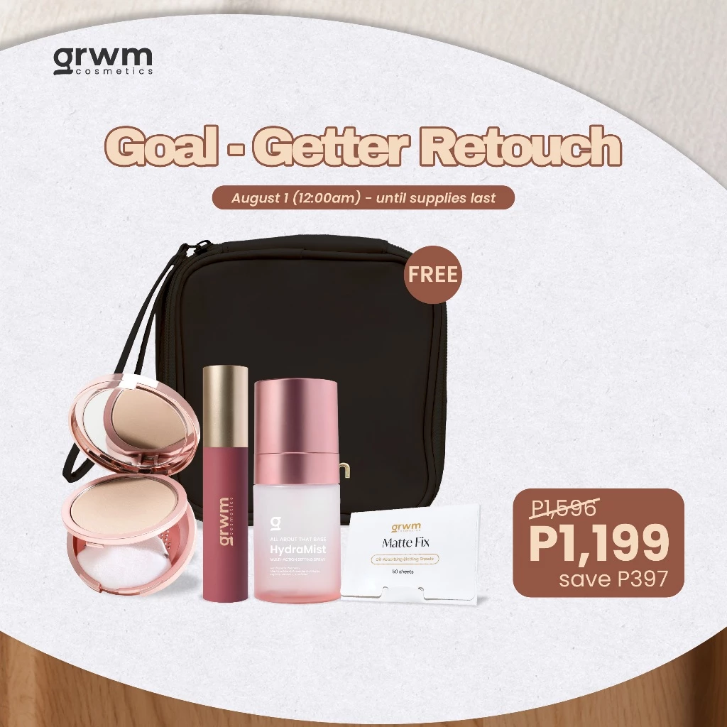 25% OFF GRWM Cosmetics Goal-Getter Retouch Bundle