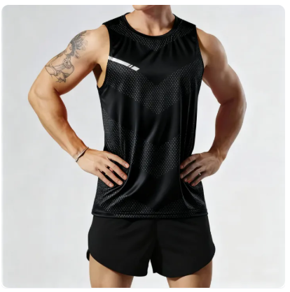 45% OFF G859# Men's Sports Dri-Fit Sleeveless Sando