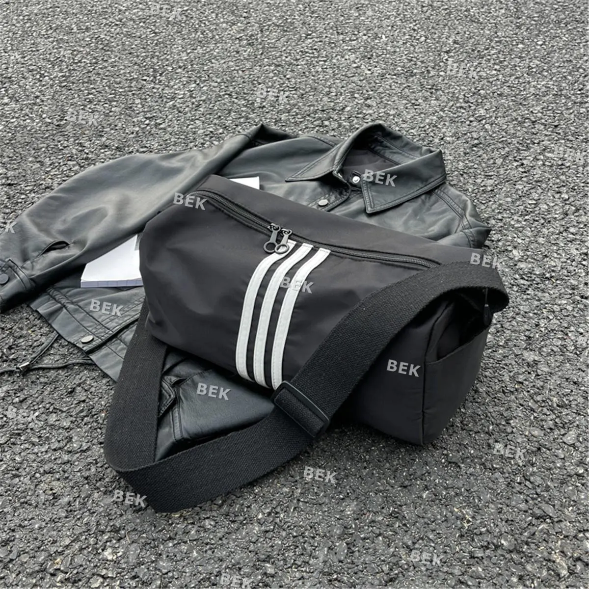 70% OFF 【High-End BEK 】#C02-8 Fashion Unisex Underarm Bag Nylon Niche Small Square Bag Versatile Messenger Bag Shoulder Bag