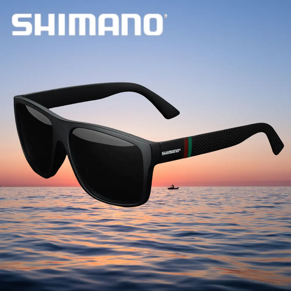 44% OFF SHIMANO Polarized Fishing Sunglasses UV400 Glasses Driving Cycling Sunshade Fashion Eyeglass Sports Eyewear