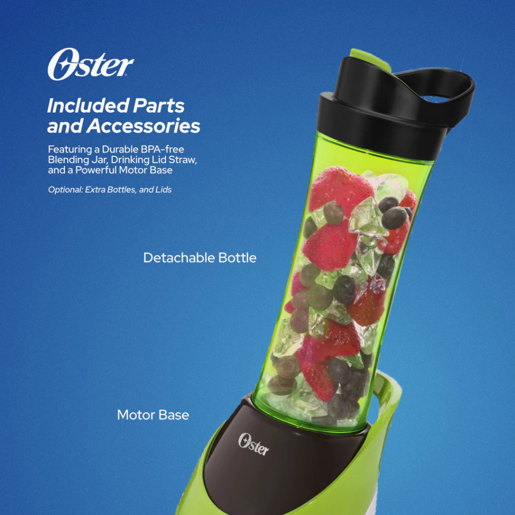 24% OFF Oster MyBlend Personal Blender w/ Green 20oz Travel Sports Bottle