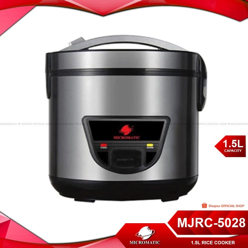 33% OFF Micromatic MJRC-5028 Rice Cooker 1.5L Good for 6-8 Persons