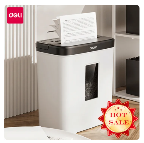 43% OFF deli 15L Paper Shredder Machine Heavy Duty Shredder Machine Can Shred Staples A4 High Quality Automatic Shredder Electric Paper Shredder
