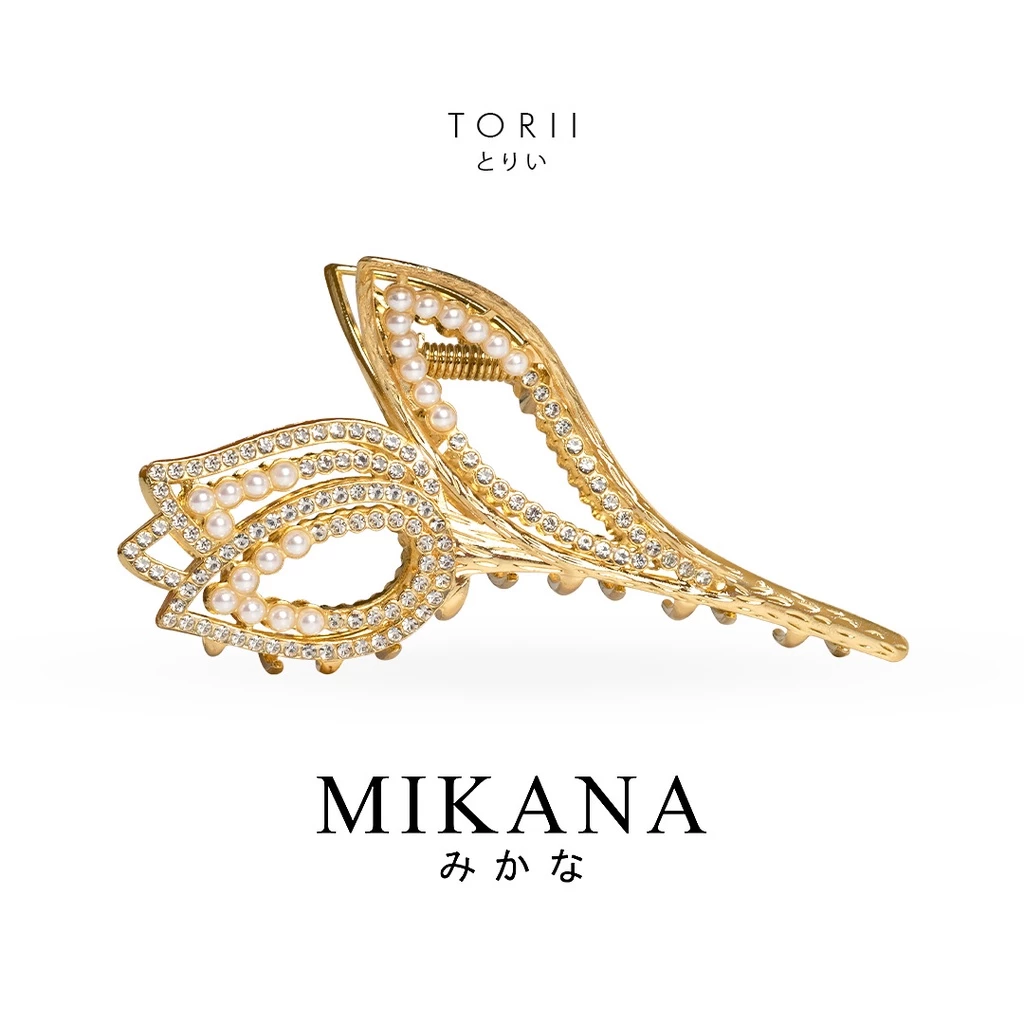 46% OFF Mikana Floral Torii Metal Hair Clamp for women hair accessories hair clips hair claw gift for her