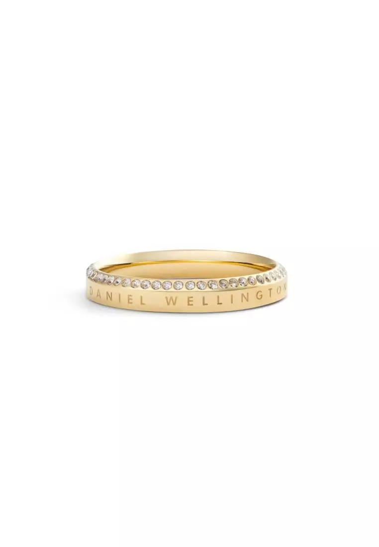 30% OFF Daniel Wellington Classic Aura Ring Gold Unisex Ring for women and men stainless steel crystal Ring DW Official Authentic Original