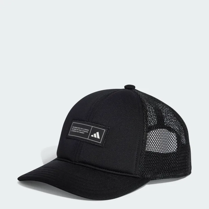 35% OFF Adidas Lifestyle Snapback Trucker Cap Unisex Black JE5658