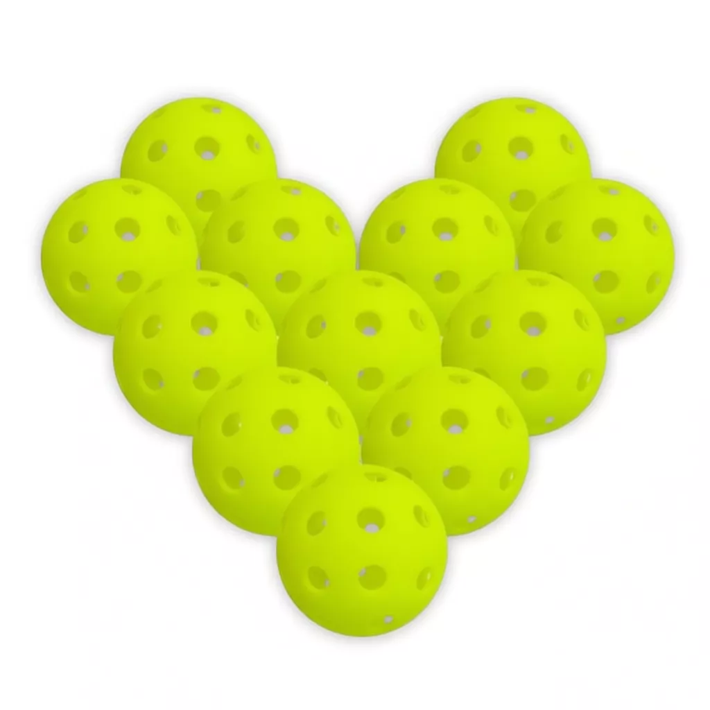 54% OFF 4/6/12pcs 40 Holes Pickleball Balls/Pickle Ball For Outdoor Courts/Training Pickleball