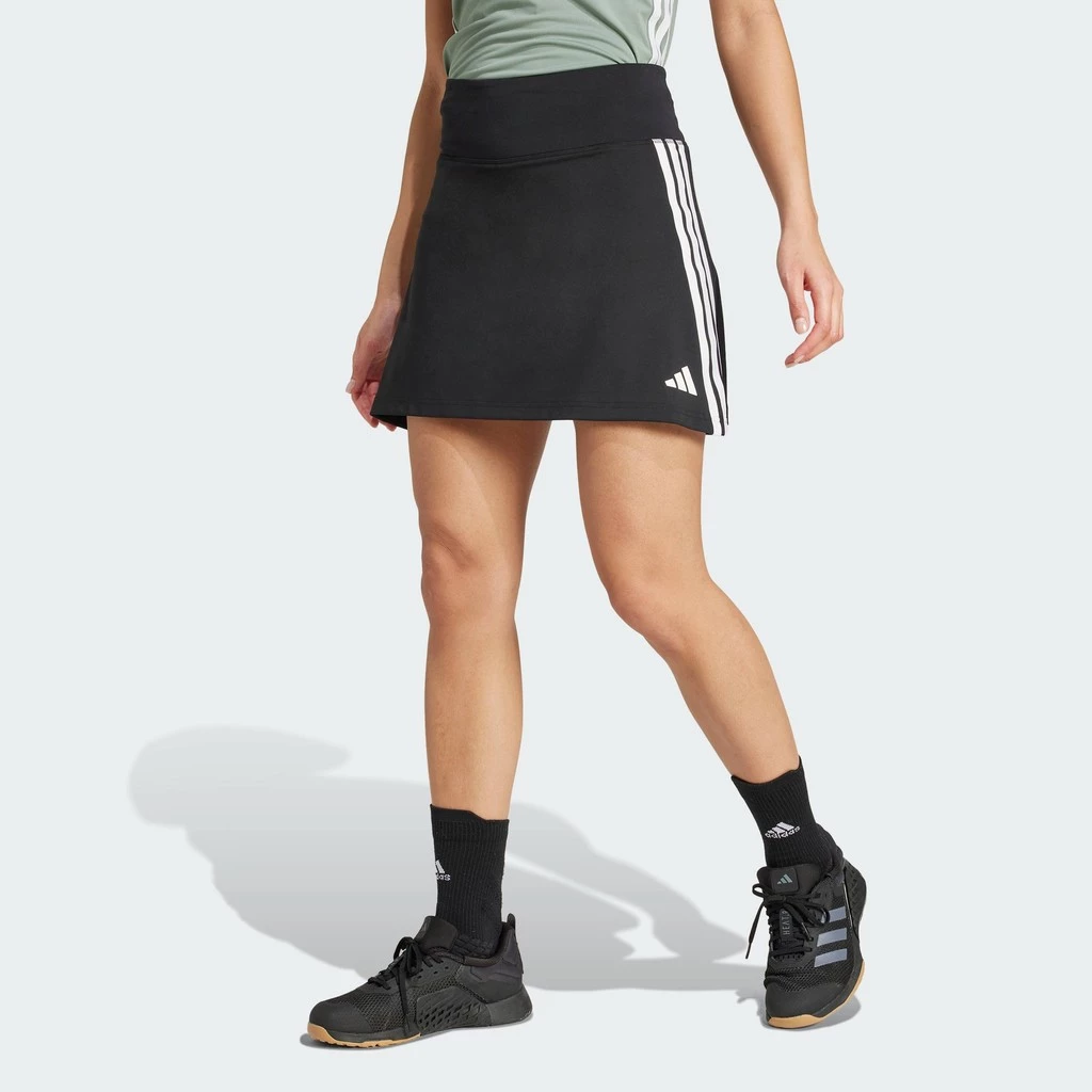 25% OFF adidas Gym & Training Train Essentials 3-Stripes Workout Skort Women Black JP1157