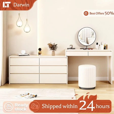 20% OFF DARWIN Modern simple drawer dressing table bedside table ins style simple modern dressing table