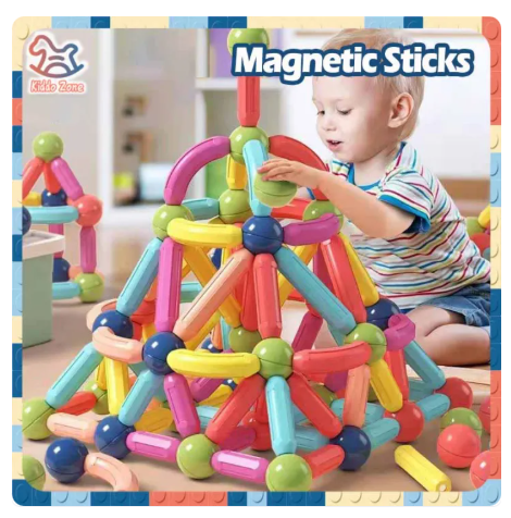 76% OFF Magnetic Sticks Building Blocks Set Constructor Games Magnet Designer Block Building Sets
