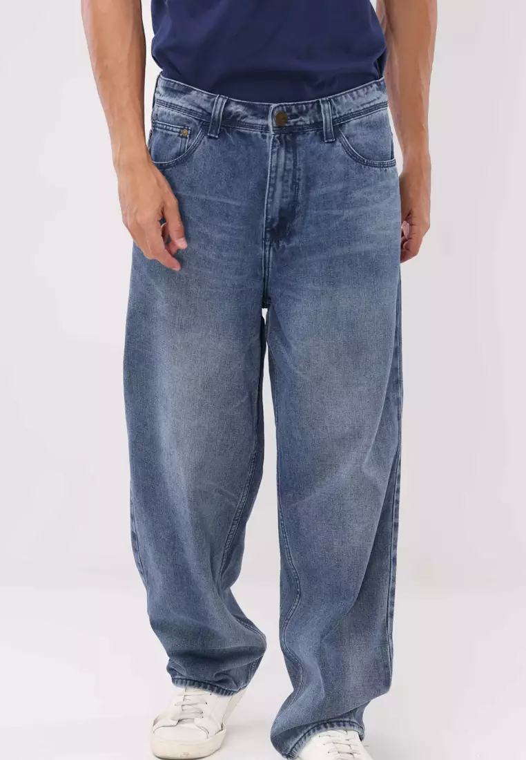 62% OFF Wide Straight Denim
