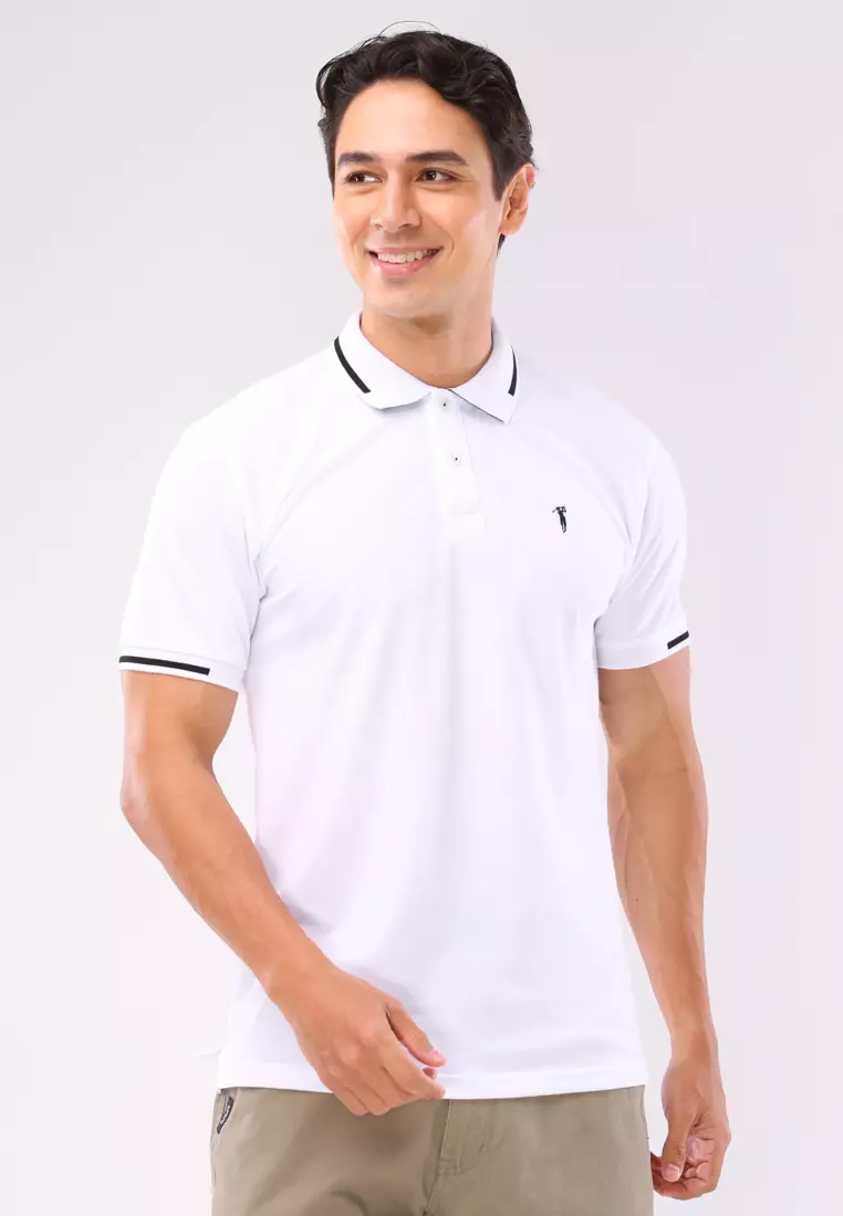 35% OFF Bossini Men Collared Shirt Pique