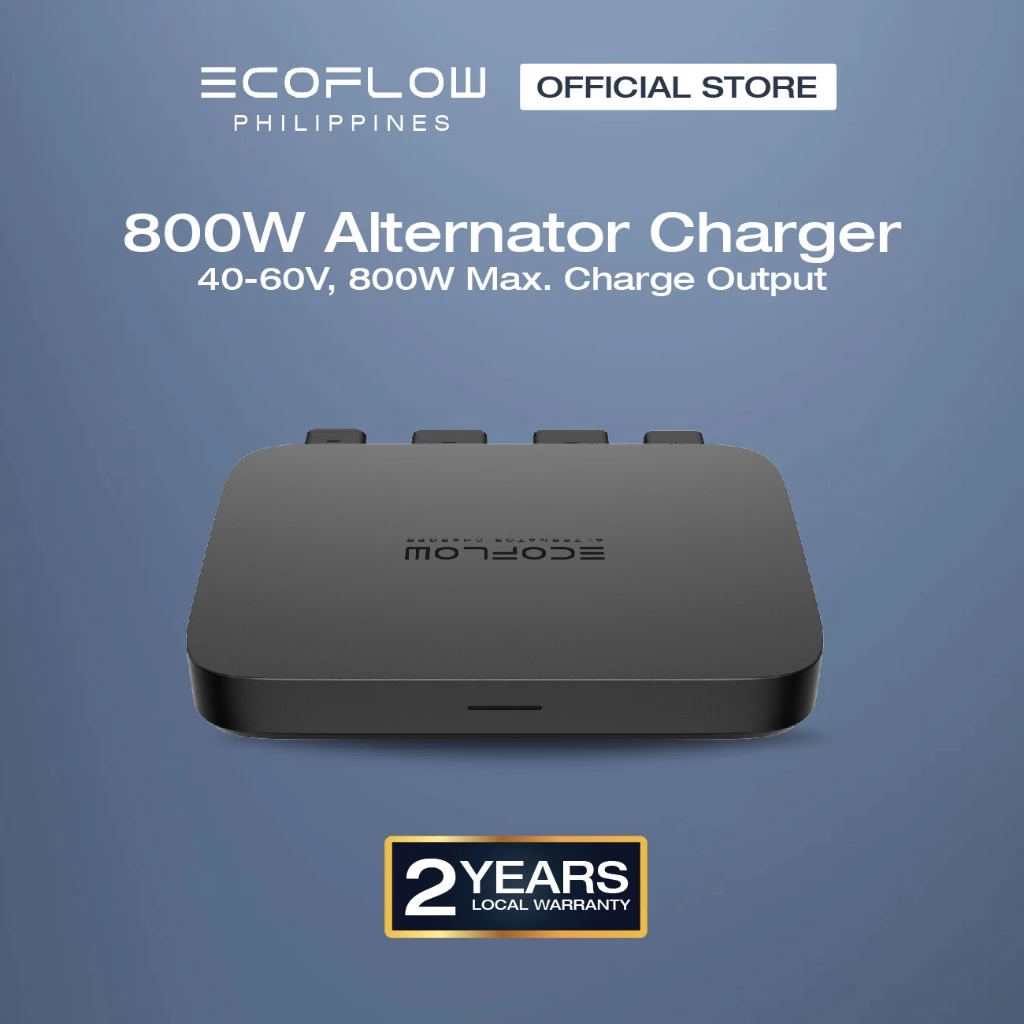 54% OFF EcoFlow 800W Car Alternator Charger | Ecoflow PH