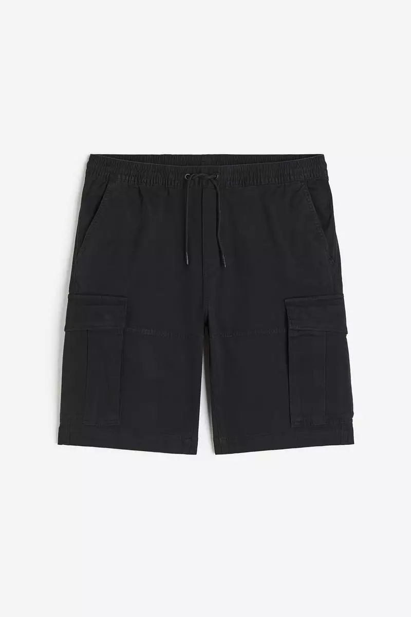 62% OFF Regular Fit Cotton cargo shorts