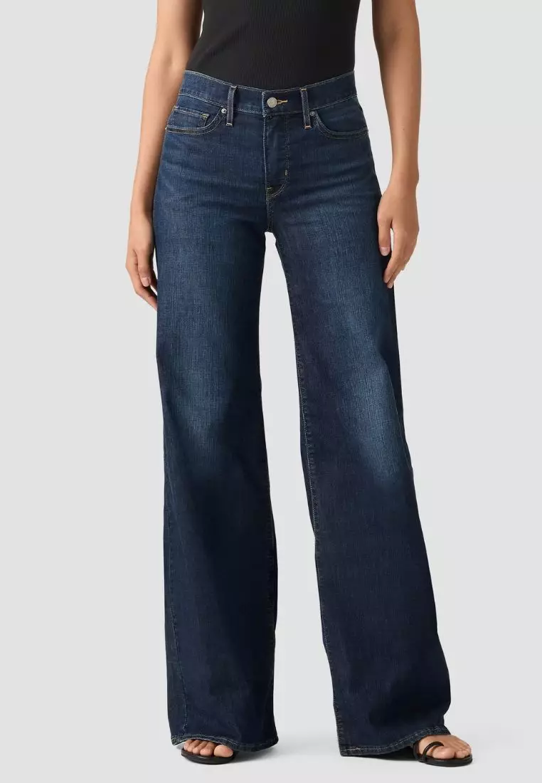 11% OFF Levi's Women's 318 Shaping Wide-Leg Jeans 001PZ-0014