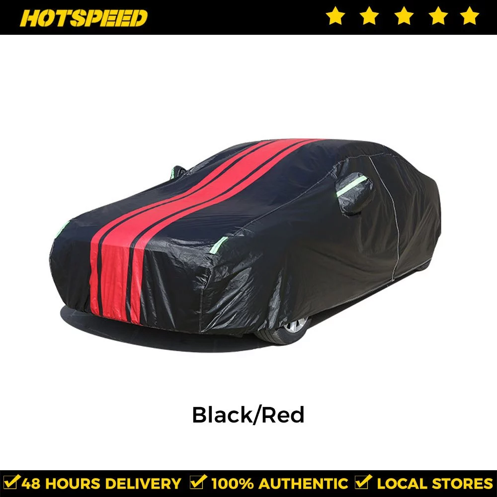 50% OFF HOTSPEED Car Cover Waterproof And Sunproof Sedan SUV Vios Innova Wigo Hatchback with Zipper