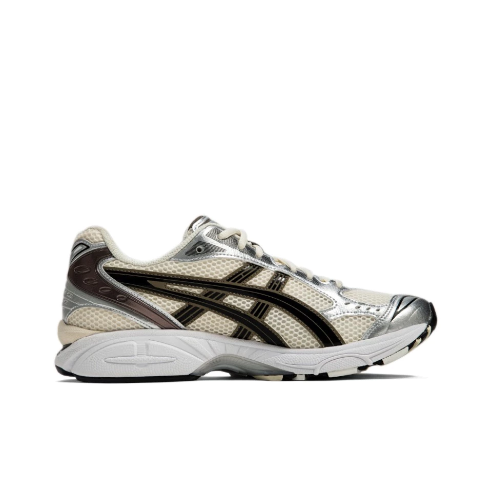 53% OFF Asics Κayano 14 Silver Black Brown Men's And Women's Running Shoes Sneakers