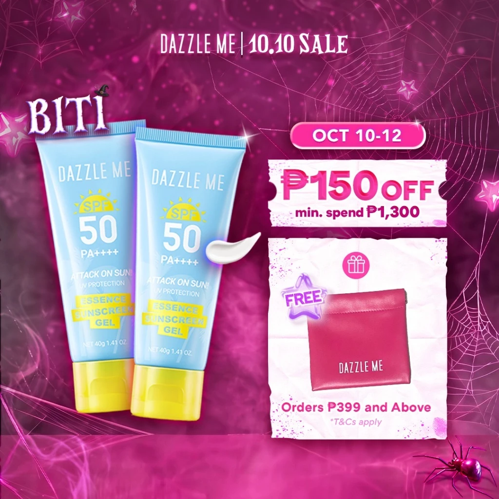 54% OFF DAZZLE ME Attack on Sun! UV Protection Essence Sunscreen Gel | Non-sticky - Duo