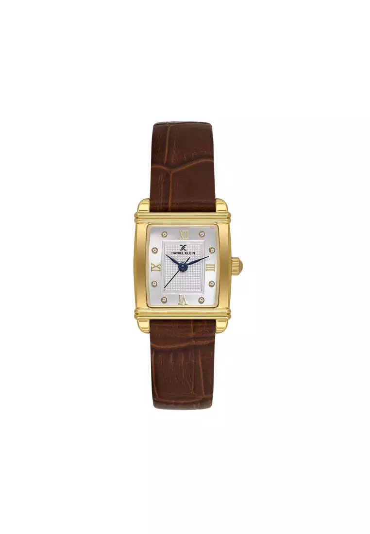 55% OFF Women Analog Brown Leather Watch DK.1.14116-3