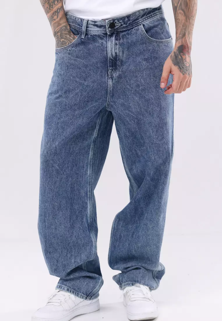 61% OFF Wide Straight Denim