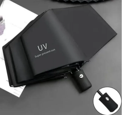 7% OFF UV Sun & Rain Folding Umbrella Automatic or Manual Compact & Durable 6 Color Options
