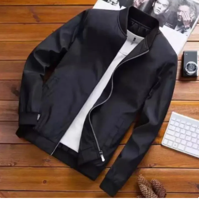 87% OFF AW# Korean Bomber Jacket Plain design