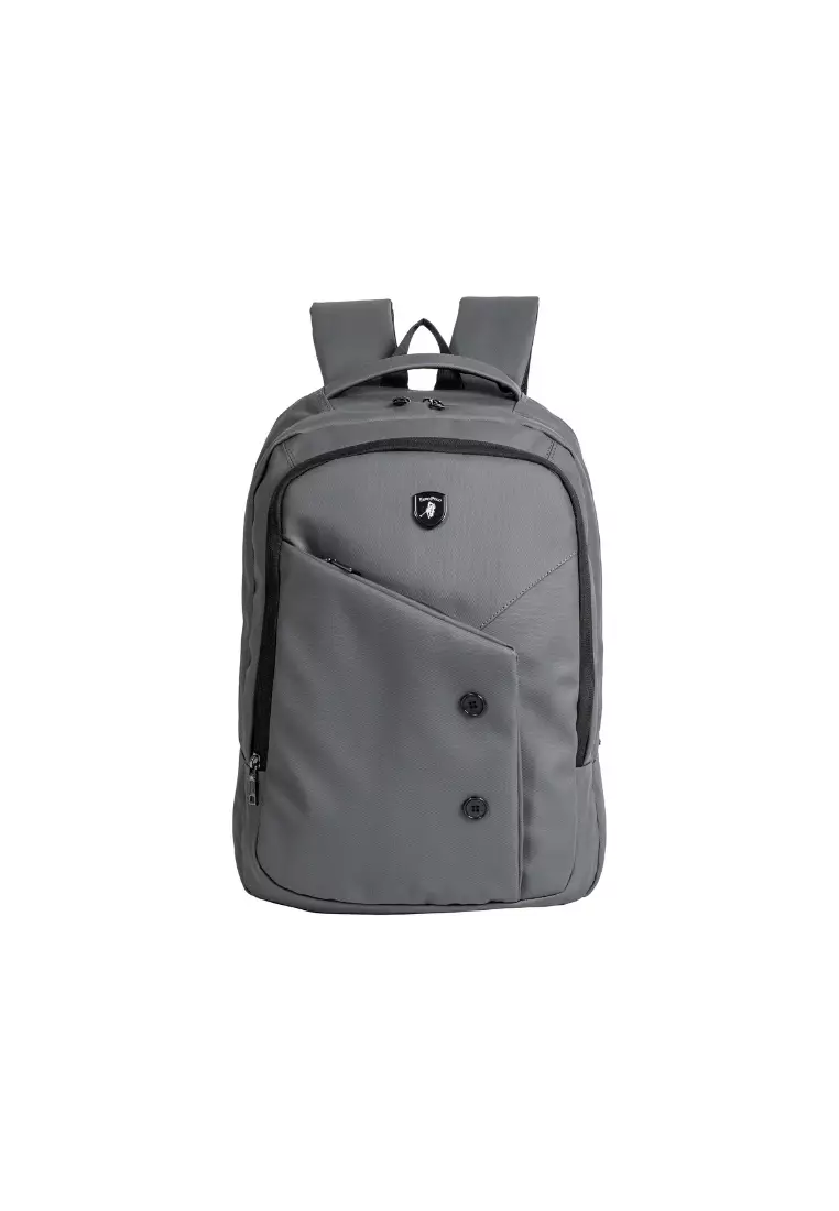 50% OFF Travel Nylon Laptop Backpack with Unique Button Design - EBK 50101