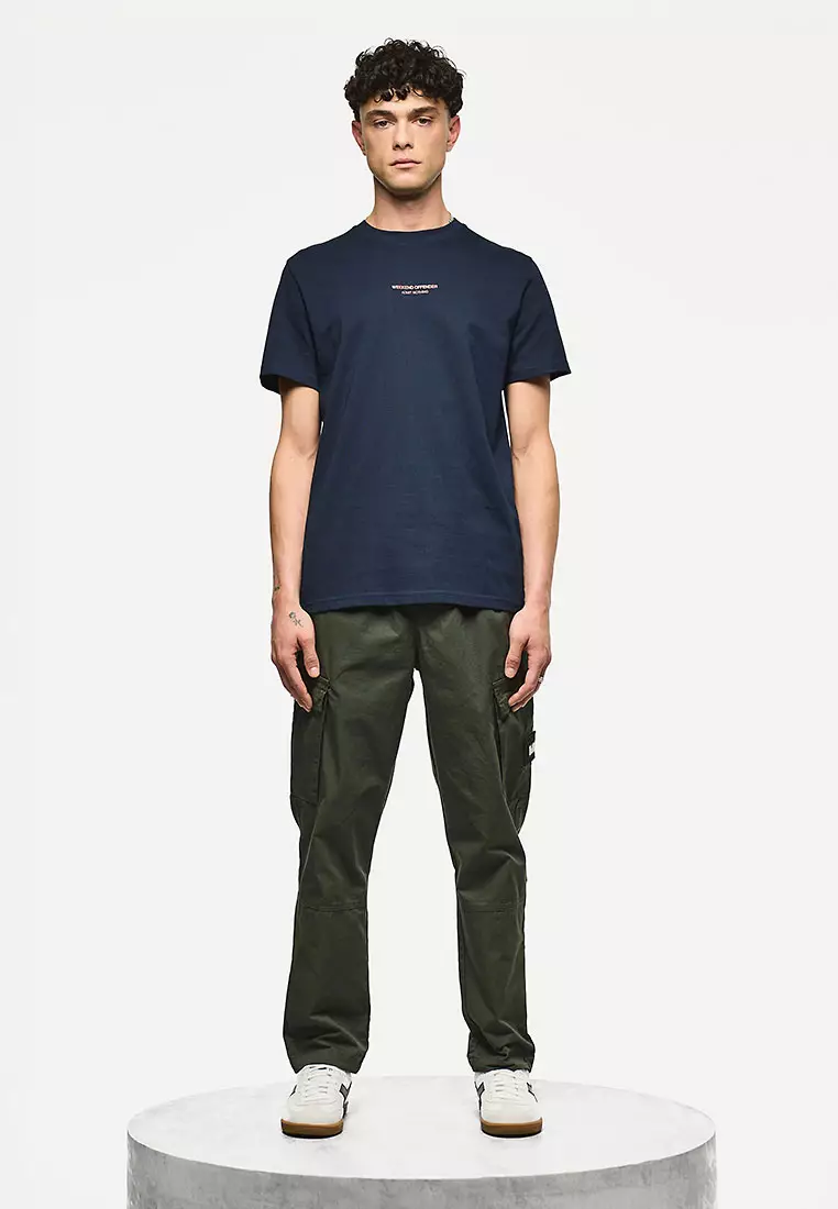 40% OFF MENS NAVY/SUNSET MILLERGROVE WOAN TEE