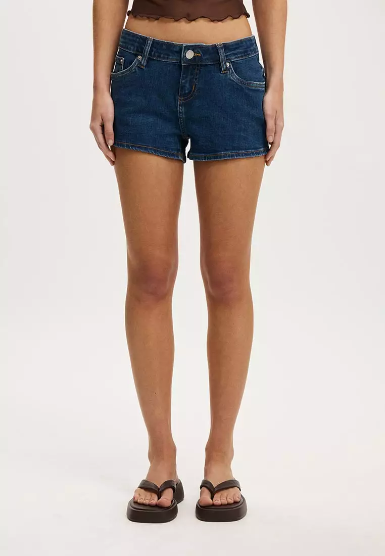 70% OFF Micro Low Denim Short