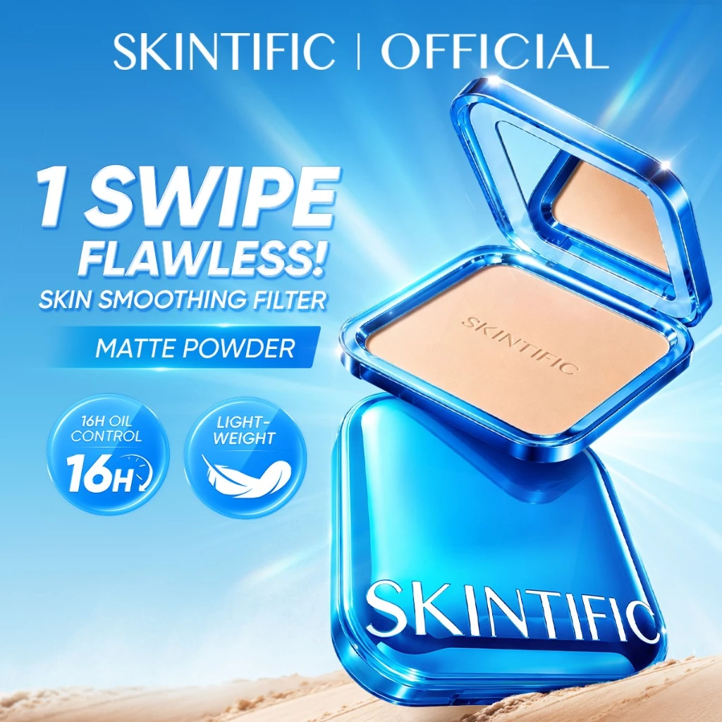 55% OFF [TOP] SKINTIFIC Ultra Cover Pressed Compact Powder Full Coverage Concealer Oil Control Make up BB&CC