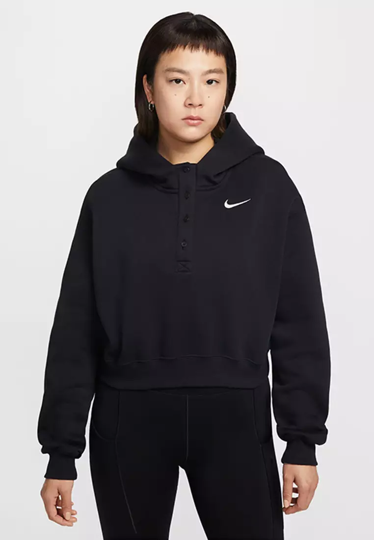 53% OFF NIKE Phoenix Fleece Oversized Cropped Hoodie