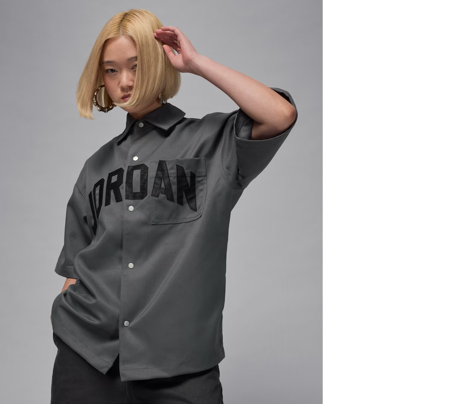 40% OFF Jordan Flight Women's Woven Short-Sleeve Top