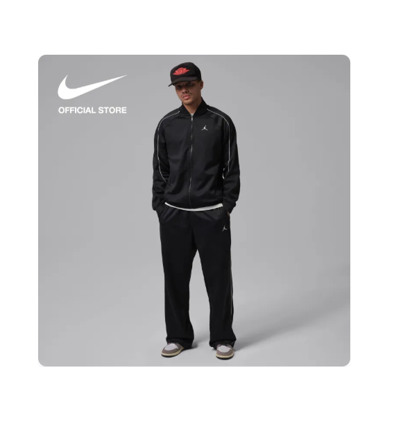 26% OFF Jordan Men's Brooklyn Tricot Track Pants - Black [IO0747-010]