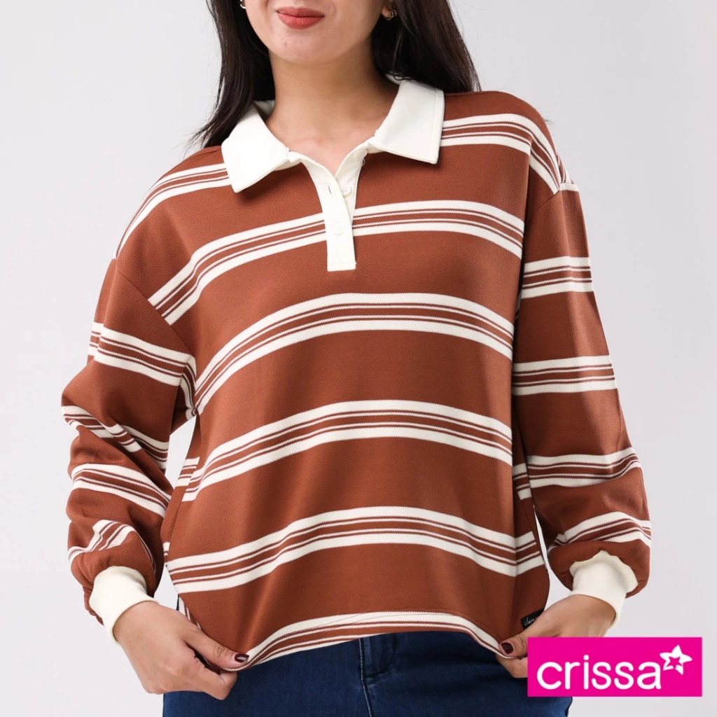 53% OFF Crissa Pique Pullover CSLT04-0004 [Blouse for women]