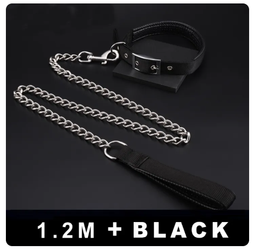 64% OFF Stainless Steel Dog Chain & Collars dog leash big dog chain dog collar adjustable durable 1.2M1.7Ms