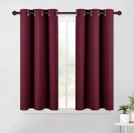 10% OFF Katrina Short and long non blackout hindi blackout Ring Curtain Draperies Closet