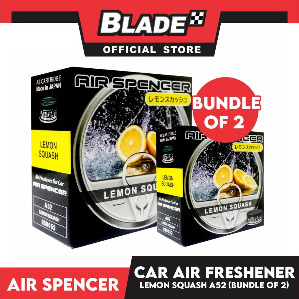 9% OFF 2pcs Air Spencer Eikosha Air Freshener A52 (Lemon Squash)